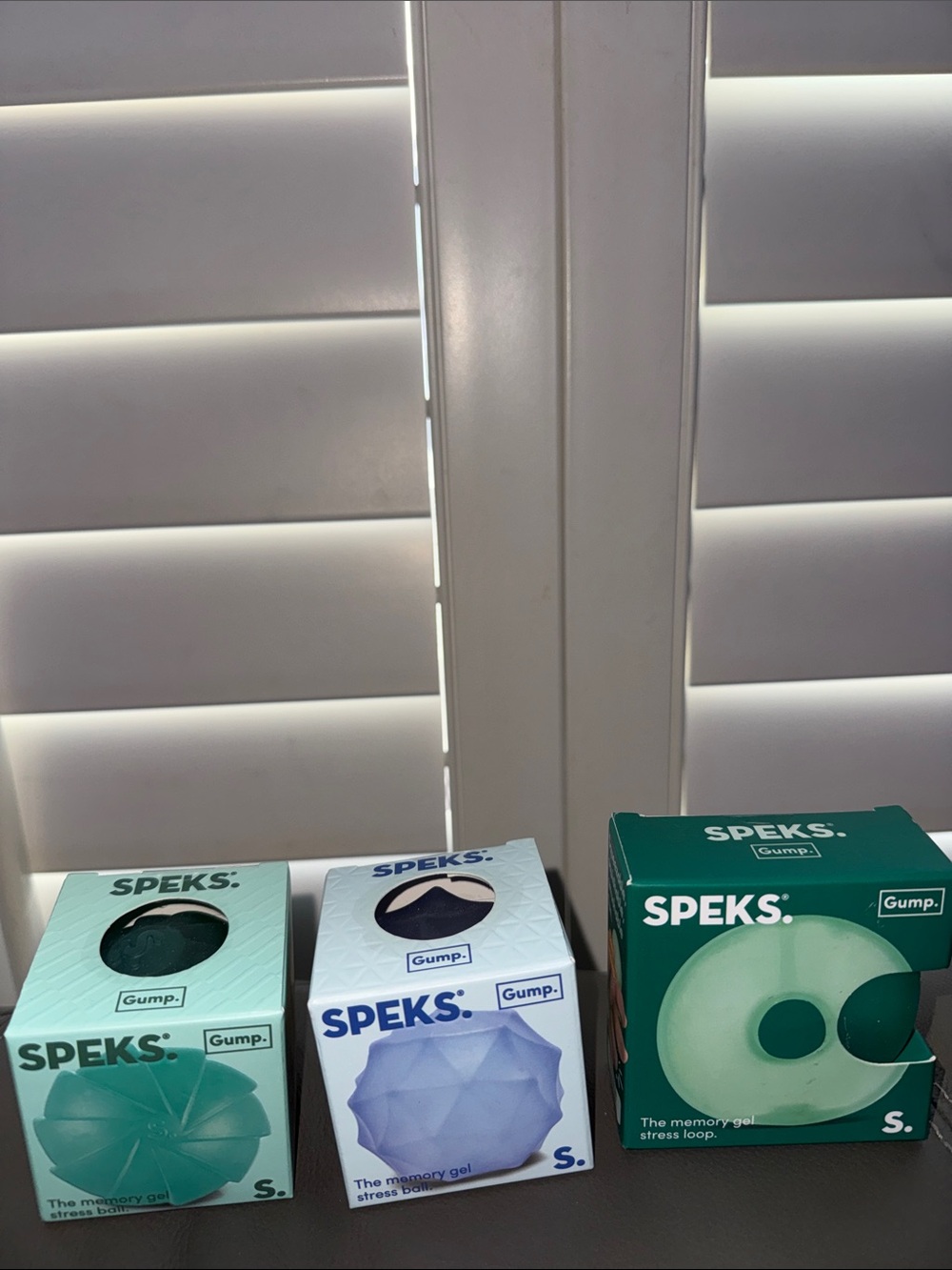 SPEKS Gump. Memory Gel Stress Balls -3